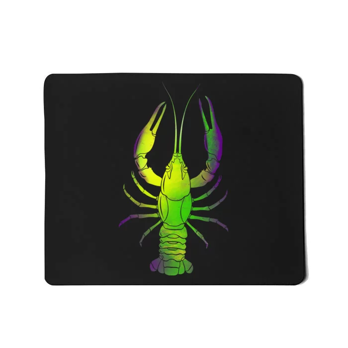 Mardi Gras Crawfish Mousepad