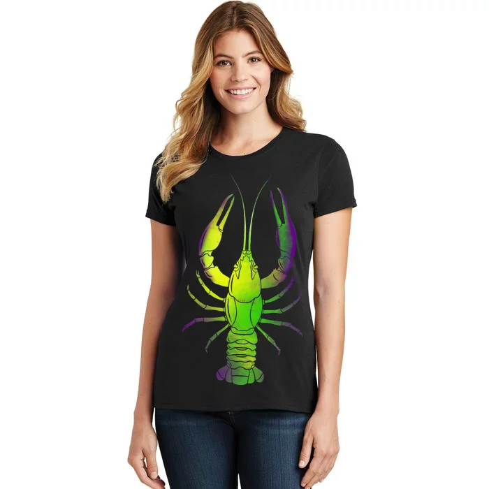 Mardi Gras Crawfish Women's T-Shirt