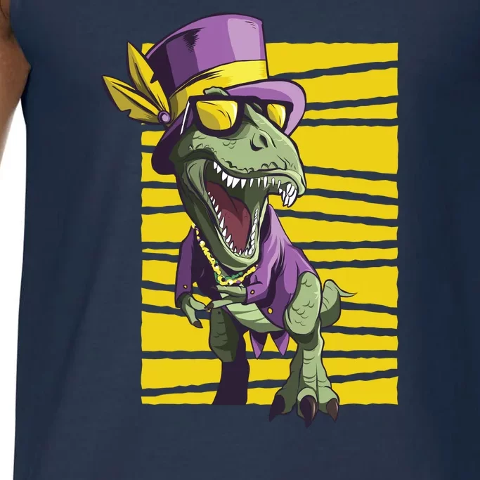 Mardi Gras Dinosaur Comfort Colors® Tank Top