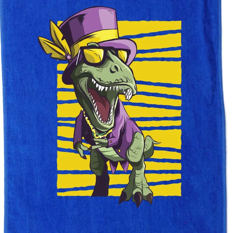 Mardi Gras Dinosaur Platinum Collection Golf Towel