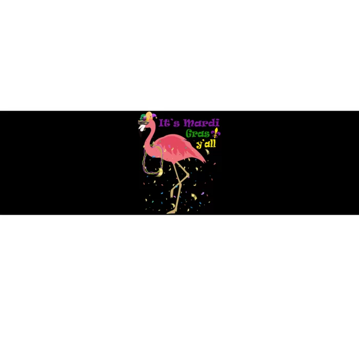 Mardi Gras Flamingo Bumper Sticker