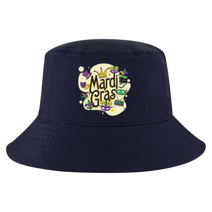 Mardi Gras Flashy Party Cool Comfort Performance Bucket Hat