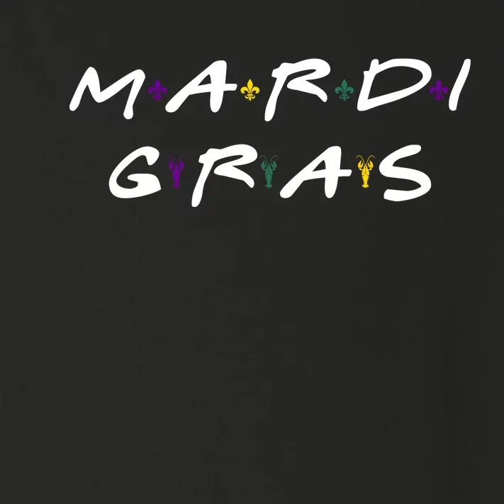 Mardi Gras Friends Toddler Long Sleeve Shirt