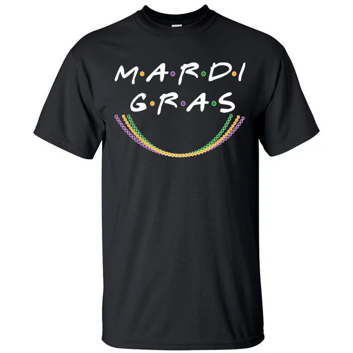 Mardi Gras Friends Meme Tall T-Shirt