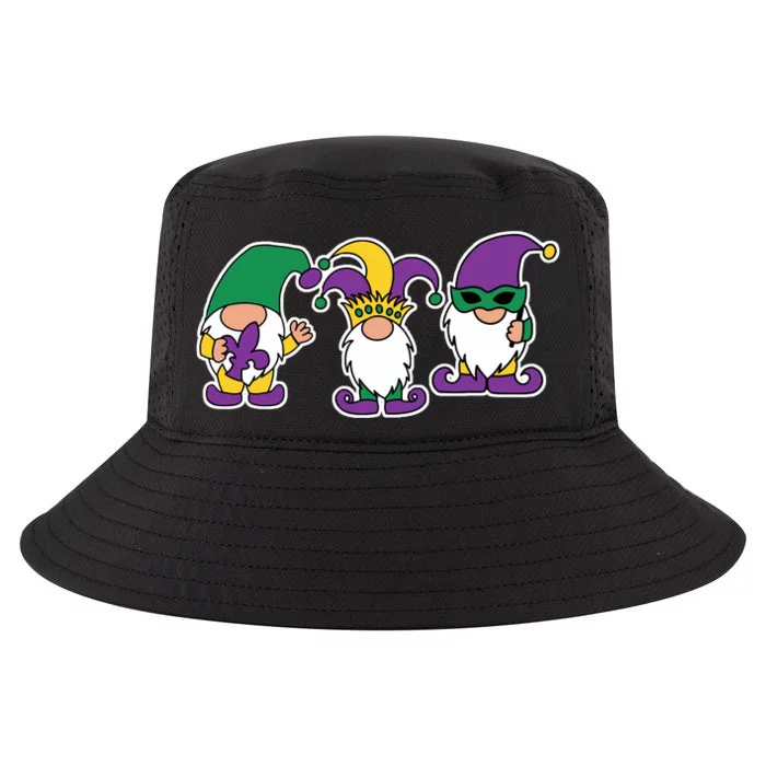 Mardi Gras Gnomes Party Cool Comfort Performance Bucket Hat