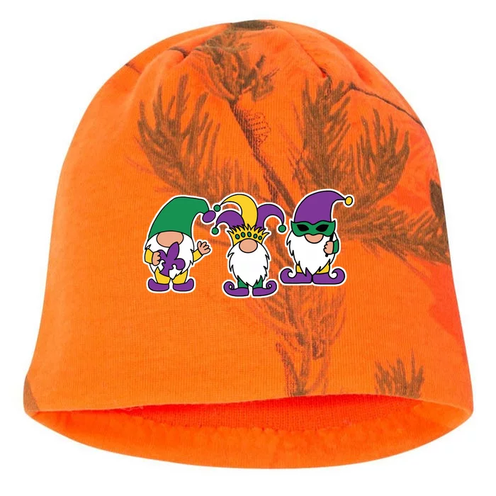 Mardi Gras Gnomes Party Kati - Camo Knit Beanie