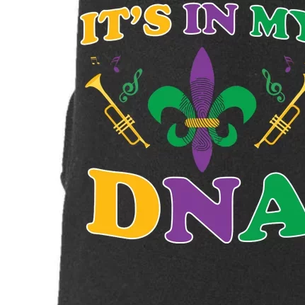 Mardi Gras It's My DNA Doggie 3-End Fleece Hoodie