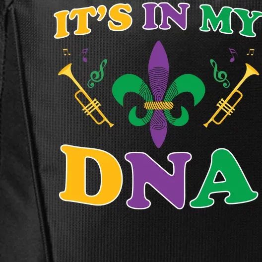 Mardi Gras It's My DNA City Backpack