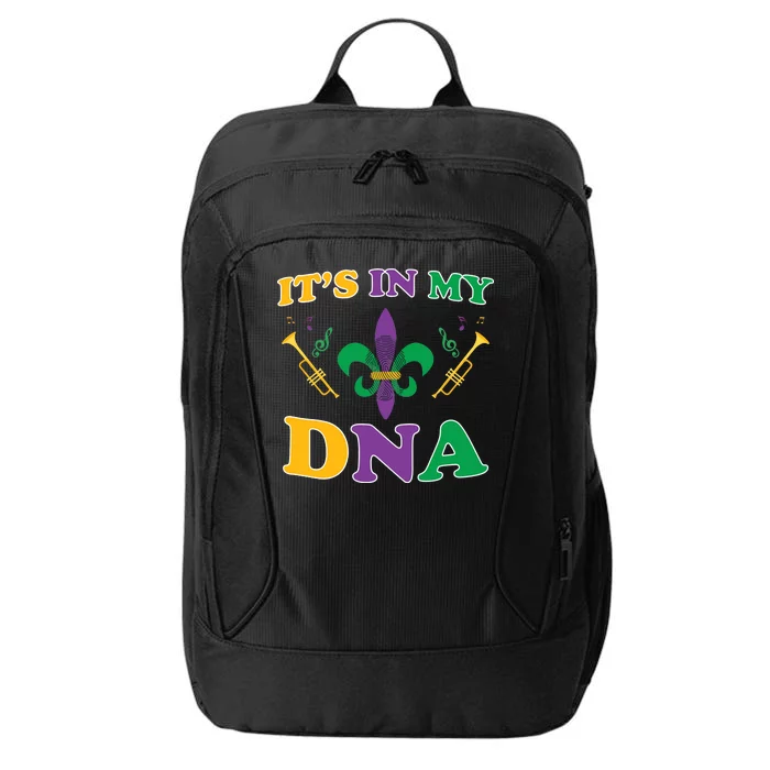 Mardi Gras It's My DNA City Backpack