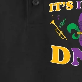 Mardi Gras It's My DNA Dry Zone Grid Performance Polo