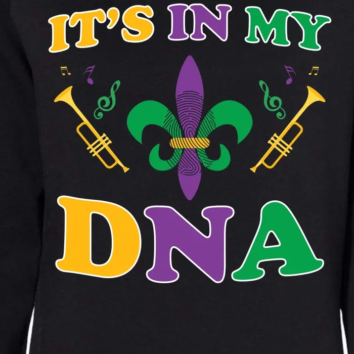 Mardi Gras It's My DNA Womens California Wash Sweatshirt