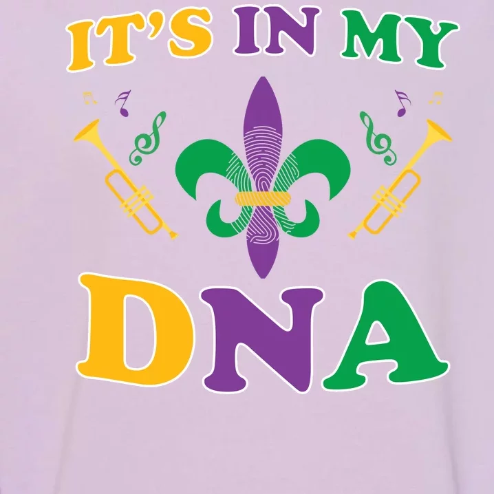 Mardi Gras It's My DNA Garment-Dyed Sweatshirt