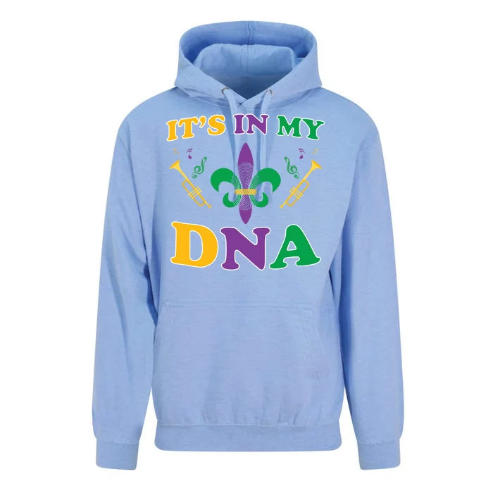 Mardi Gras It's My DNA Unisex Surf Hoodie