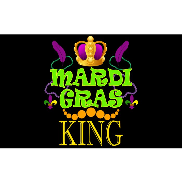 Mardi Gras King Bumper Sticker