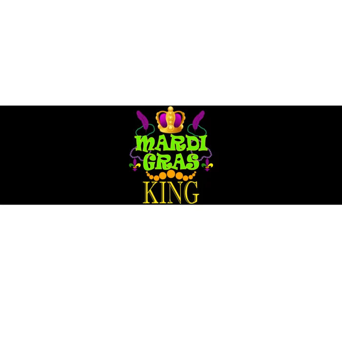 Mardi Gras King Bumper Sticker