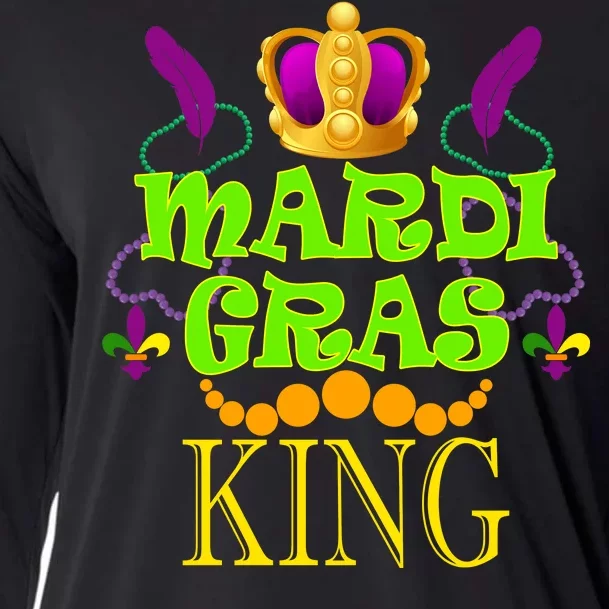 Mardi Gras King Cooling Performance Long Sleeve Crew