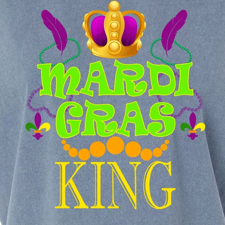 Mardi Gras King Garment-Dyed Women's Muscle Tee