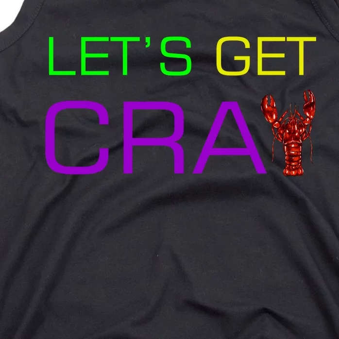 Mardi Gras Let's Get Cray Tank Top