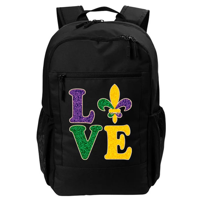 Mardi Gras Love Spade Daily Commute Backpack