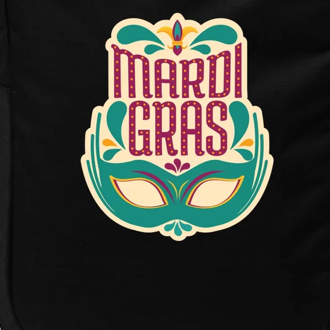 Mardi Gras Mask Impact Tech Backpack