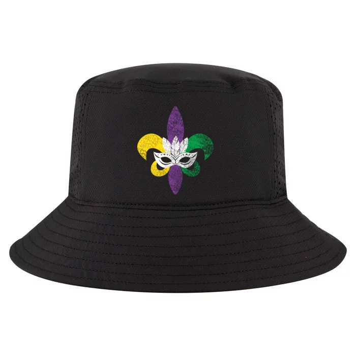 Mardi Gras Mask Spade Cool Comfort Performance Bucket Hat