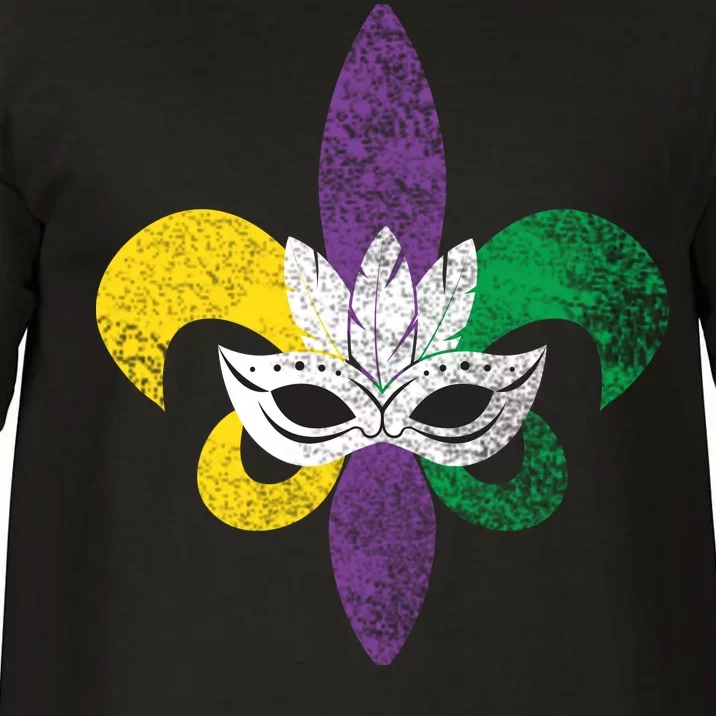 Mardi Gras Mask Spade Comfort Colors T-Shirt