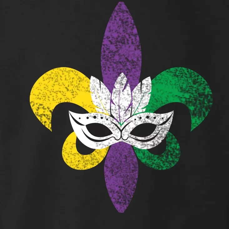 Mardi Gras Mask Spade Toddler Hoodie