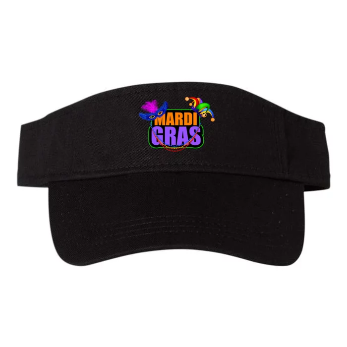 Mardi Gras Original Valucap Bio-Washed Visor