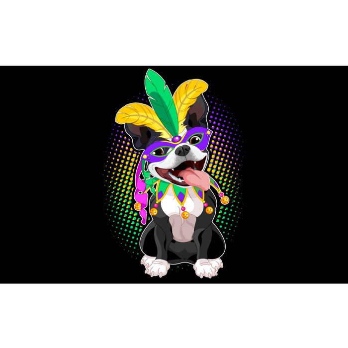 Mardi Gras Party Dog Bumper Sticker