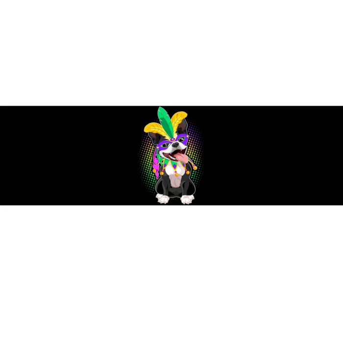 Mardi Gras Party Dog Bumper Sticker