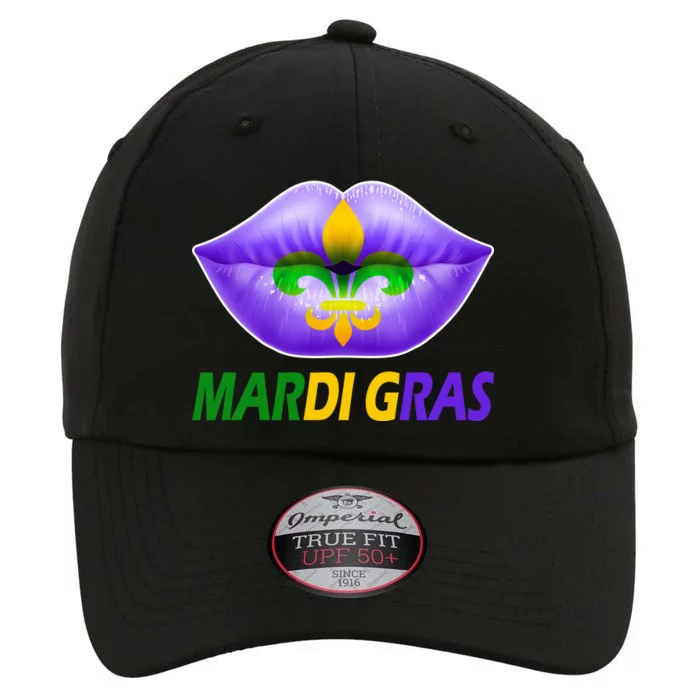 Mardi Gras Party Lips Fleur De Lis The Original Performance Cap