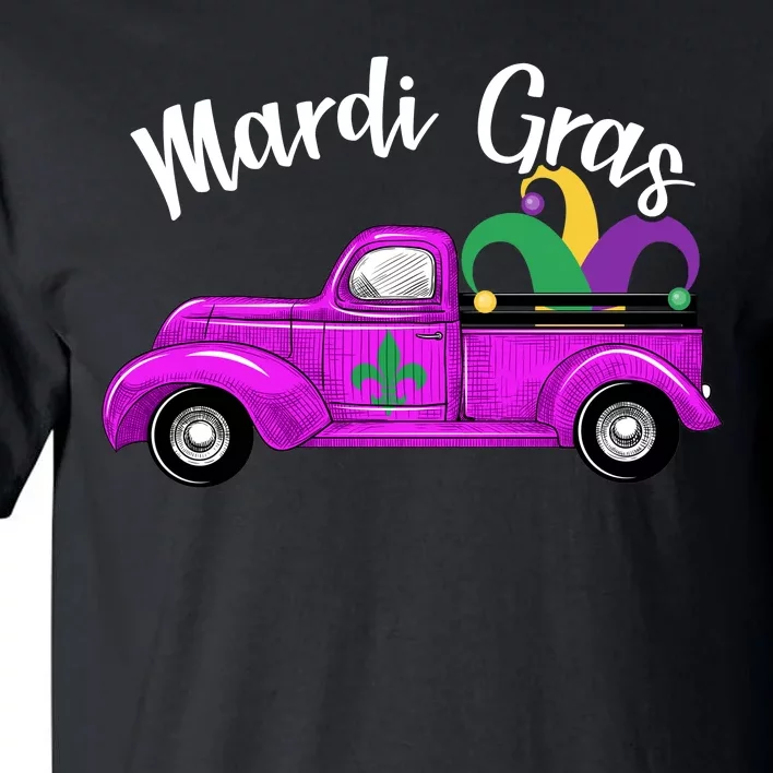 Mardi Gras Party Truck Tall T-Shirt