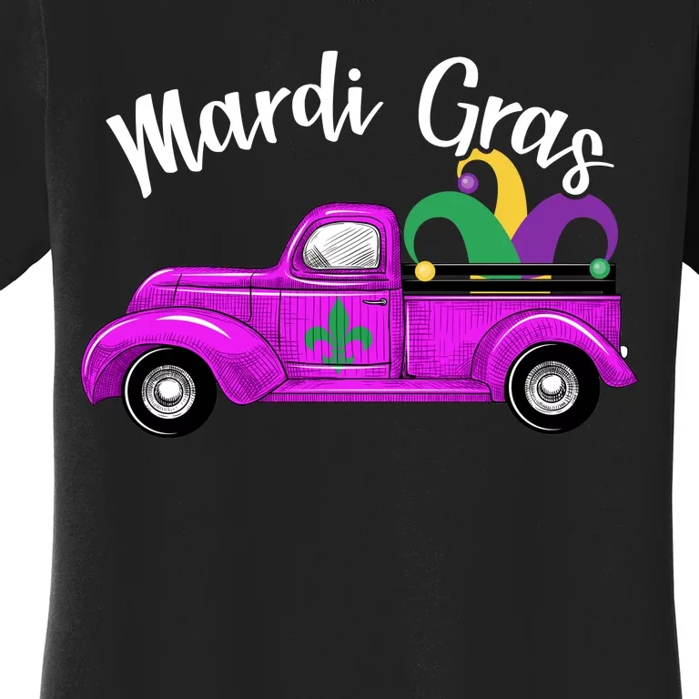 Mardi Gras Party Truck Women's T-Shirt