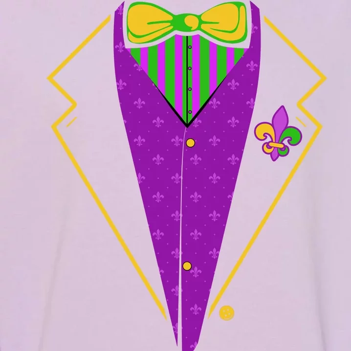 Mardi Gras Party Tux Garment-Dyed Sweatshirt