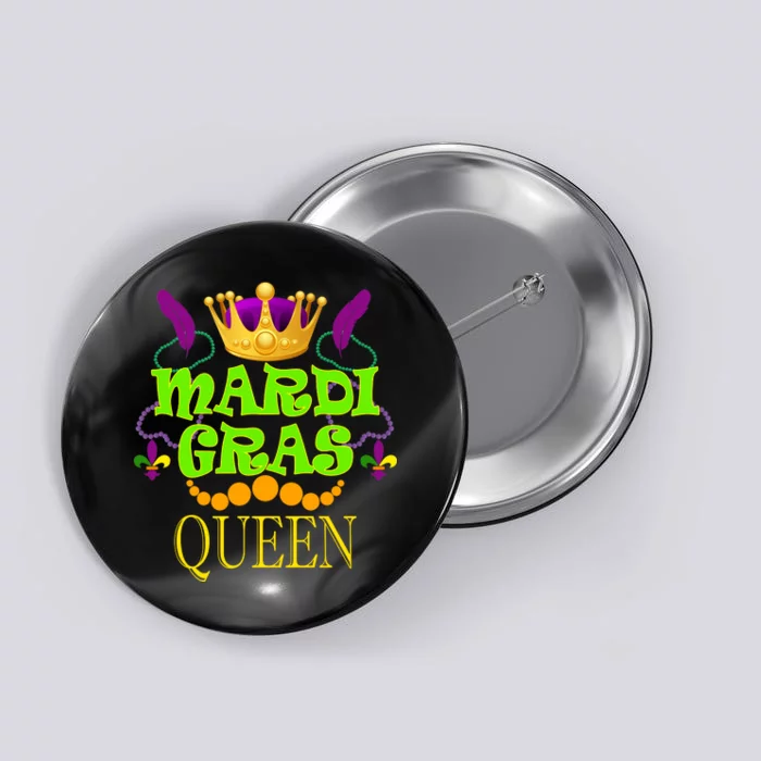 Mardi Gras Queen Button