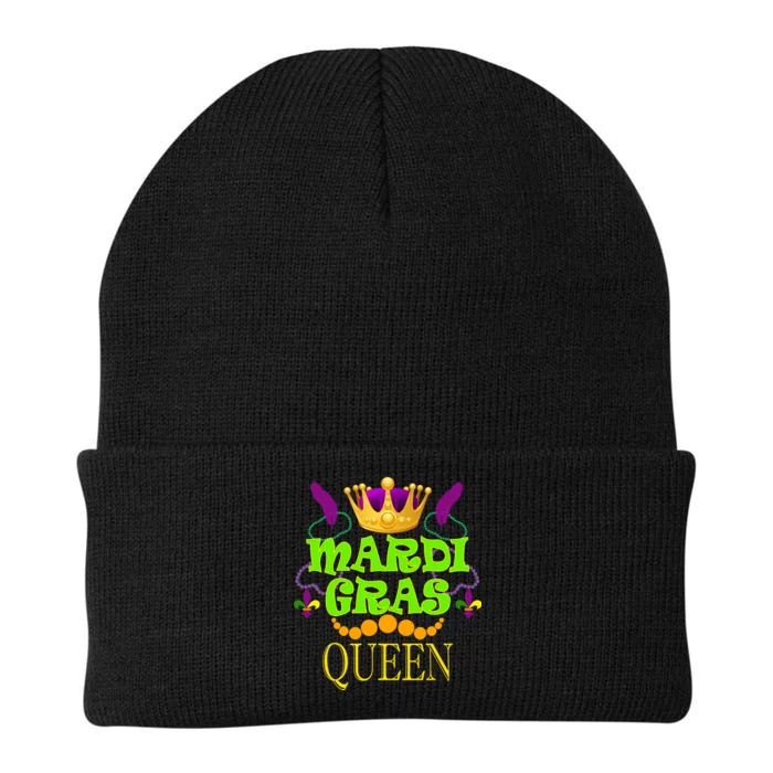 Mardi Gras Queen Knit Cap Winter Beanie