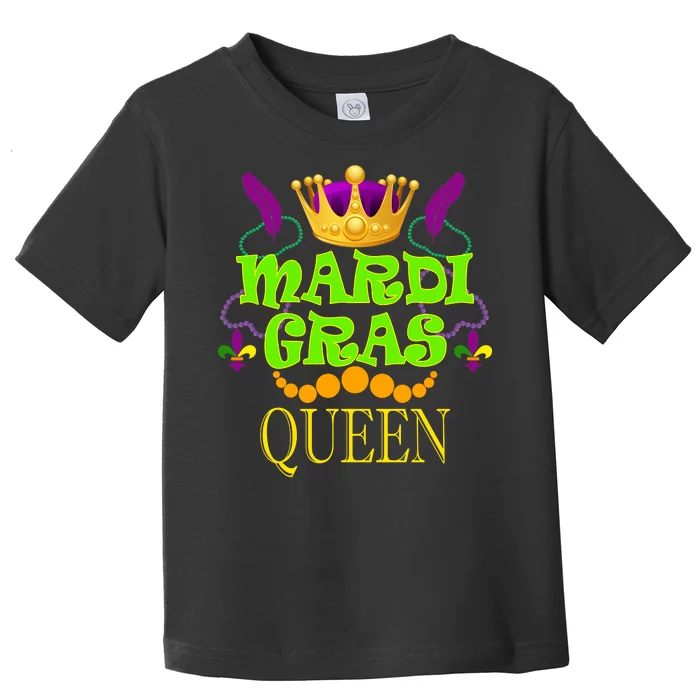 Mardi Gras Queen Toddler T-Shirt