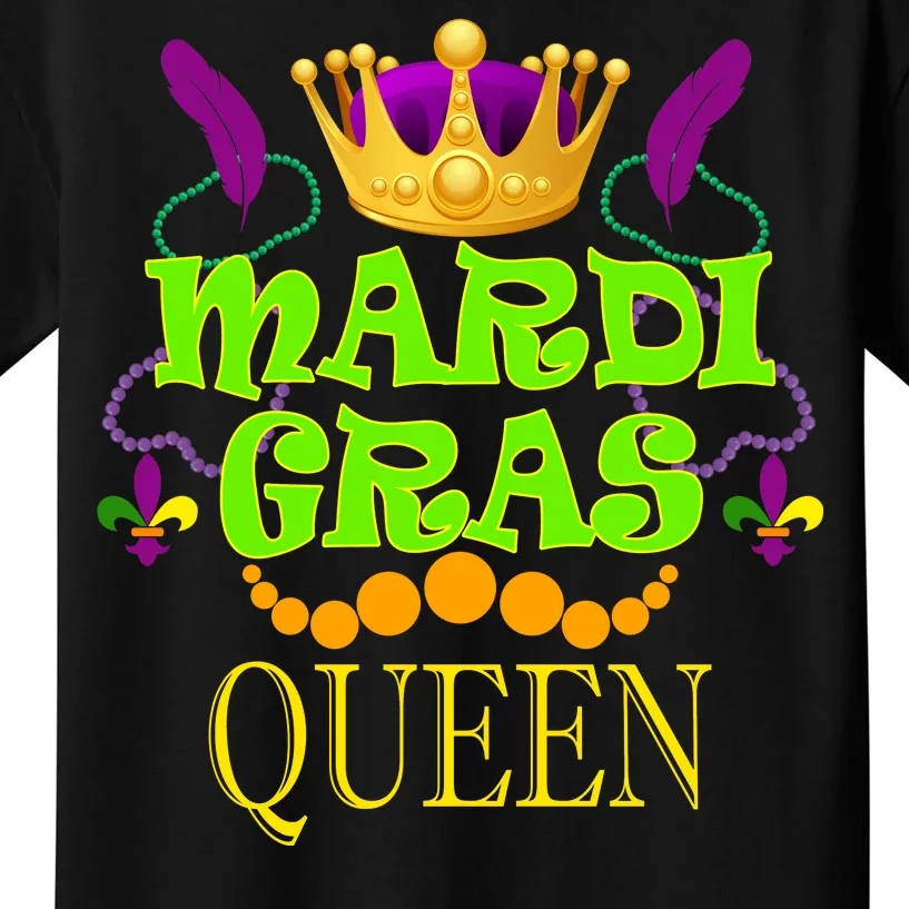 Mardi Gras Queen Kids T-Shirt