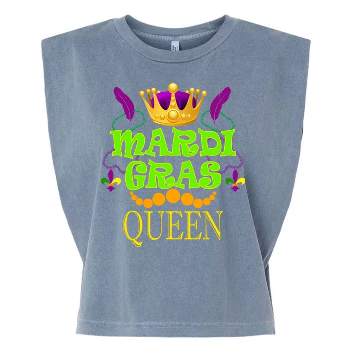 Mardi Gras Queen Garment-Dyed Women's Muscle Tee