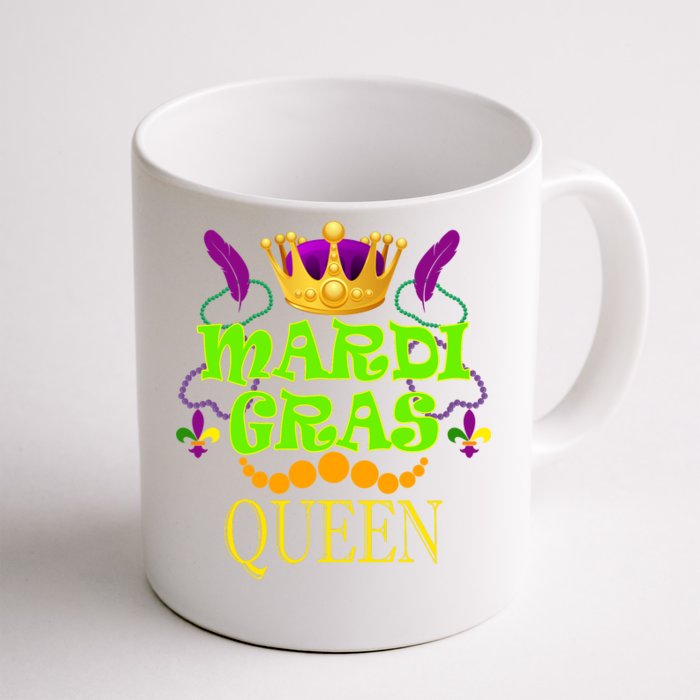 Mardi Gras Queen Front & Back Coffee Mug