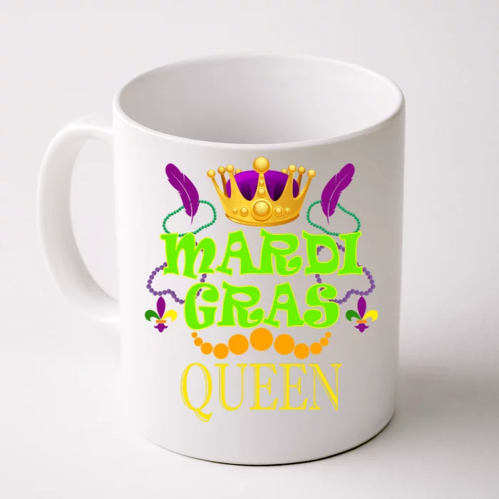 Mardi Gras Queen Front & Back Coffee Mug