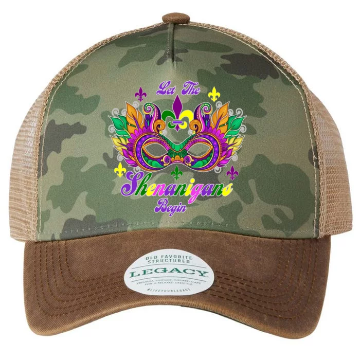 Mardi Gras Shenanigans Legacy Tie Dye Trucker Hat