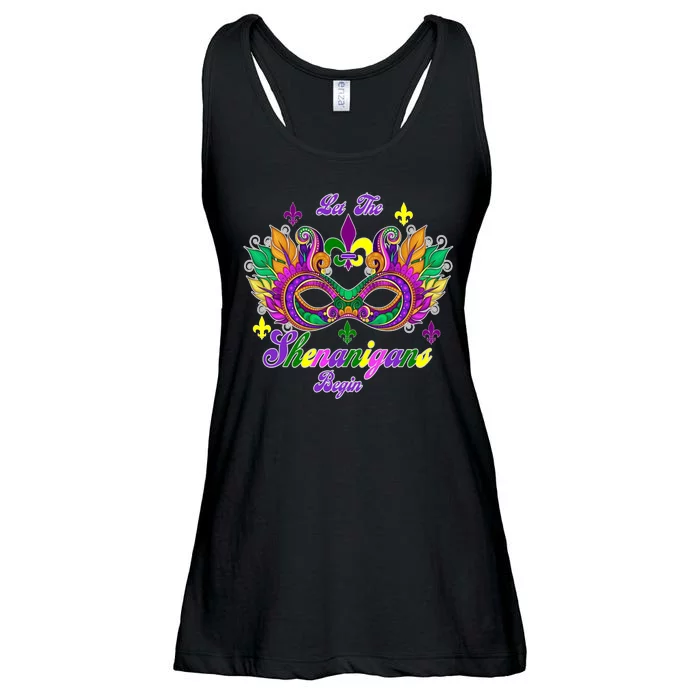 Mardi Gras Shenanigans Ladies Essential Flowy Tank