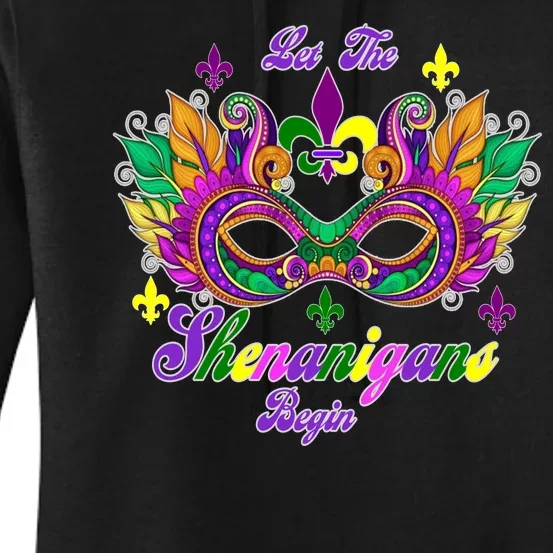 Mardi Gras Shenanigans Women's Pullover Hoodie