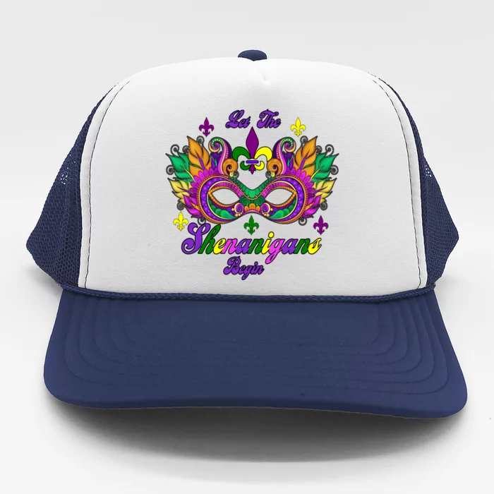 Mardi Gras Shenanigans Trucker Hat