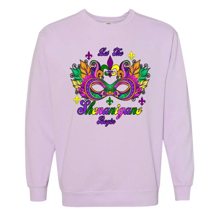 Mardi Gras Shenanigans Garment-Dyed Sweatshirt