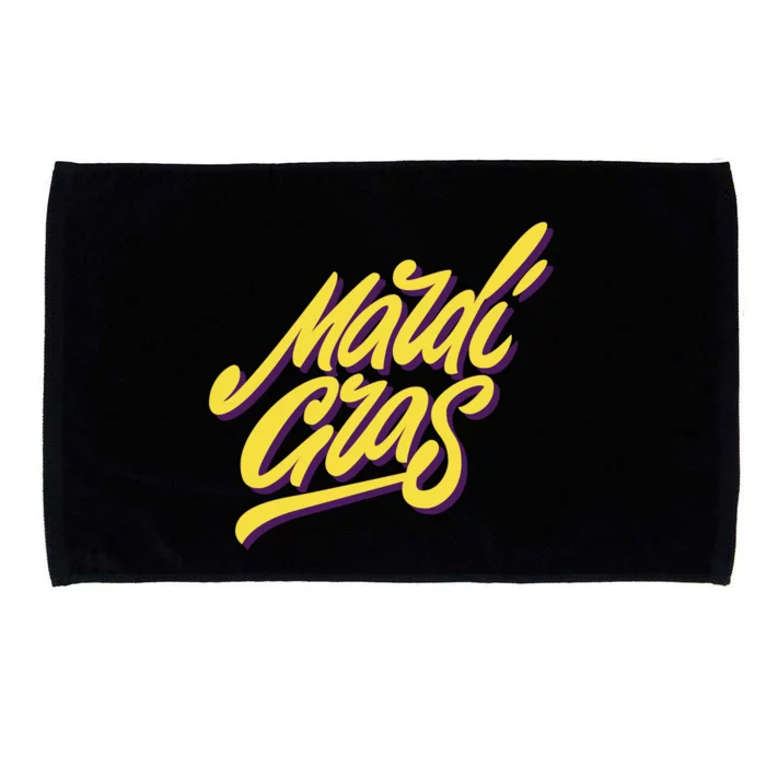 Mardi Gras Simple Style Microfiber Hand Towel