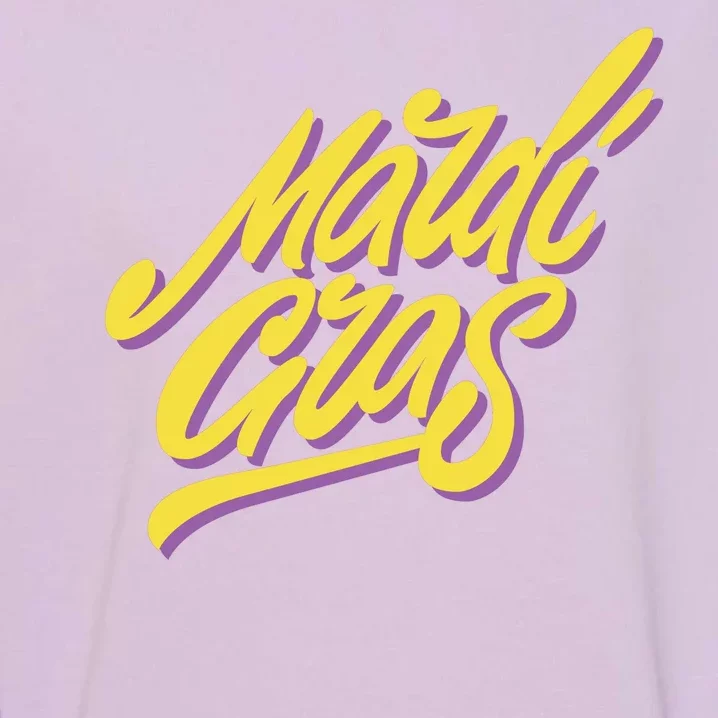 Mardi Gras Simple Style Garment-Dyed Sweatshirt