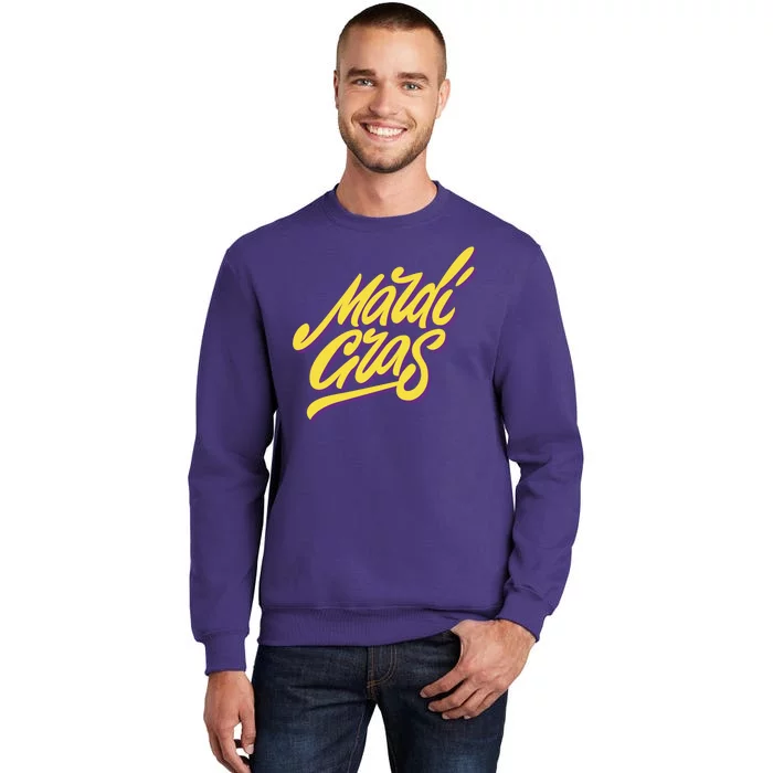 Mardi Gras Simple Style Sweatshirt