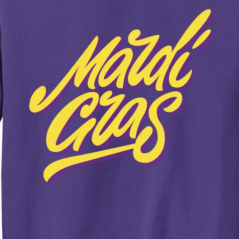 Mardi Gras Simple Style Sweatshirt